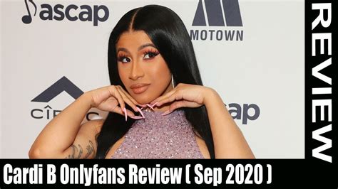 cardi b onlyfans review|A